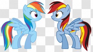 Pony Rainbow Dash Horse Illustration Clip Art - Cartoon - Double Poster Transparent PNG