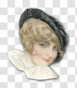 Headpiece Portrait Hat Harrison Fisher Transparent PNG