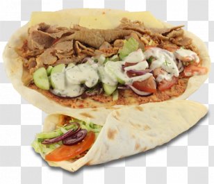 Gyro Shawarma Turkish Cuisine Doner Kebab Lahmajoun - Pizza Transparent PNG
