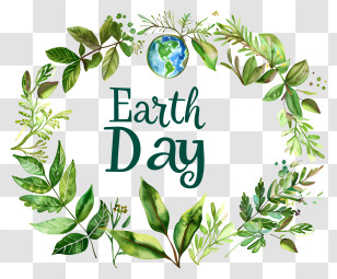 Earth Day - Earth Day Themed Green Illustration Transparent PNG