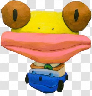 Oil Painting Sculpture Plasticine - Chair - Frog Transparent PNG