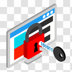 Cyber Security - Digital Security Lock Transparent PNG