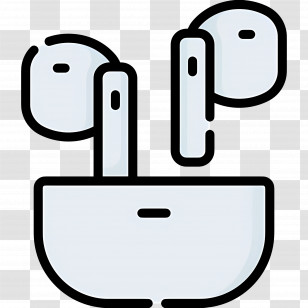 Airpods - Wireless Earbuds Icon Transparent PNG