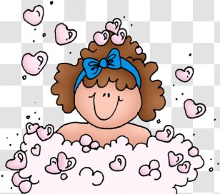Clip Art Baths Illustration Openclipart Bubble Bath - Shower - Bathing Graphic Transparent PNG