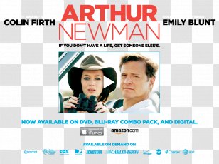 Arthur Newman Film Poster 0 - Limited Release - Colin Firth Kingsman Transparent PNG