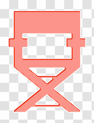Cinema Icon Director Chair Icon Film Director Icon Transparent PNG