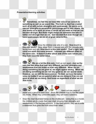 Natal Text Document Area - Strength And Weakness Transparent PNG