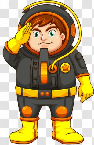 Astronaut Outer Space Drawing - Suit Transparent PNG