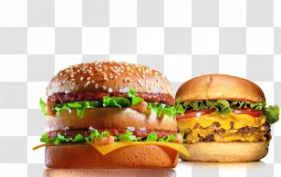 Hamburger Veggie Burger Cheeseburger McDonald's Big Mac Fast Food - King Transparent PNG