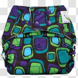 Cloth Diaper Infant Toilet Training Snap Fastener - Bamboo - Pea Transparent PNG