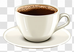 Steam Coffee - Hot Coffee Cup For A Refreshing Morning Transparent PNG