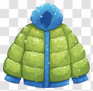 Winter Coat - Cozy Winter Jacket With Hood Transparent PNG