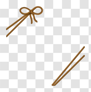 Gift - Brown Rope With Knot Transparent PNG