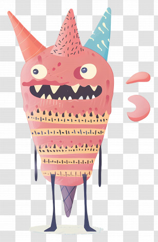 Colorful Monster - Colorful Monster Transparent PNG