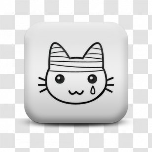 Cat Kavaii Pillow Cuteness Paw - Manekineko Transparent PNG