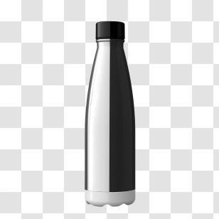 Water Bottle - Eco-friendly Steel Reusable Water Bottle Transparent PNG