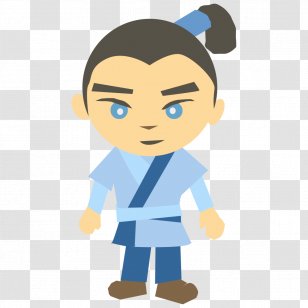 The Five Senses Hearing Clip Art - Boy - Samurai Transparent PNG