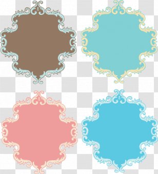 Picture Frames Vintage Clip Art - Clothing - Retro Scrolls Transparent PNG