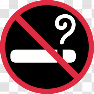 No Smoking Emoji - No Smoking Sign Transparent PNG