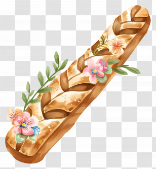 Baguette - Decorative Bread Transparent PNG