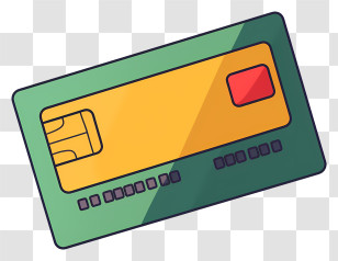 Credit Card Design - Credit Card Illustration For Payment Concept Transparent PNG