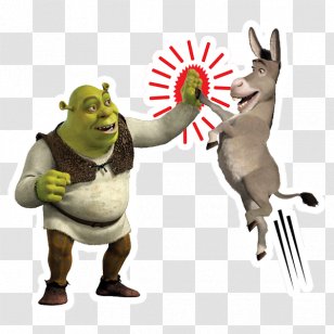 Shrek The Musical Donkey Puss In Boots Princess Fiona - Halls Transparent PNG