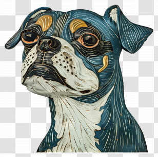Dog - Artistic Dog Sculpture Transparent PNG