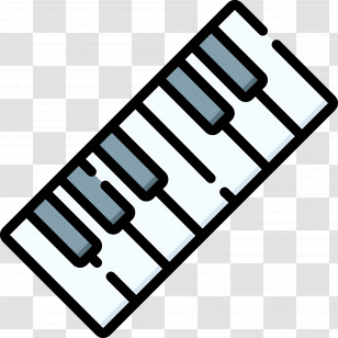 Piano Keyboard - Piano Keys Transparent PNG