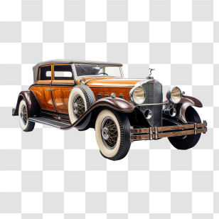 Collector Car Appreciation Day - Vintage Car Illustration In Classic Style Transparent PNG