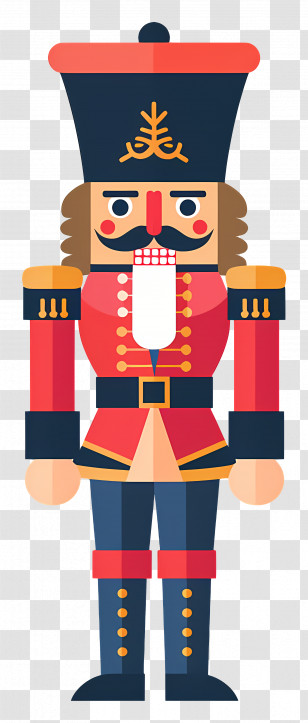 Christmas Nutcracker - Toy Soldier Nutcracker Illustration Transparent PNG