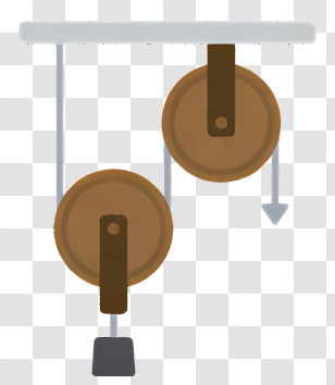 Icon - Double Pulley Mechanism Transparent PNG