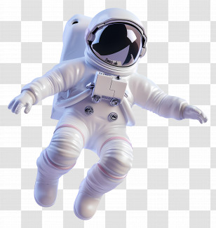 Astronaut Floating - Astronaut Floating In Outer Space Illustration Transparent PNG