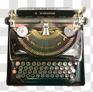 Typewriter Product - Corded Phone Transparent PNG