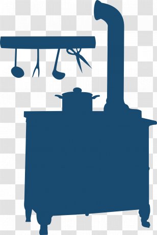Wood Stoves Cooking Ranges Silhouette - Fire - Old Fashioned Transparent PNG