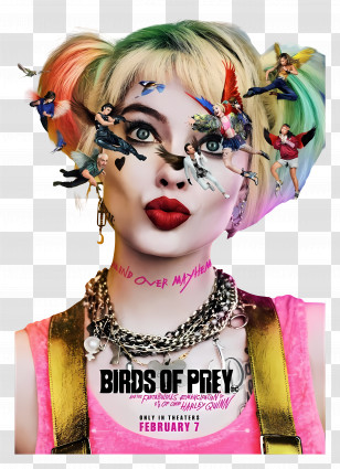 Birds Of Prey - Birds Of Prey Movie Poster Transparent PNG