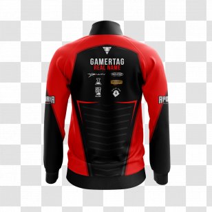 Electronic Sports Sleeve Video Game Hoodie Jersey - Outerwear - Jacket Back Transparent PNG