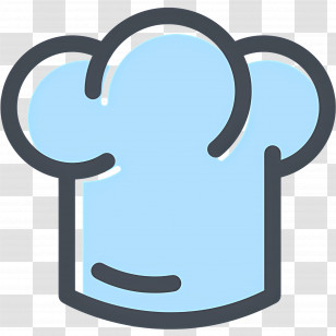 Chef Hat - Modern Chef Hat Transparent PNG