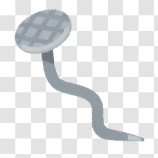 Icon - Curved Nail For Construction Transparent PNG