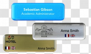 Name Tag Badge Hotel Customer Retail - Brand - X Display Rack Transparent PNG
