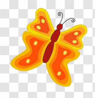 Butterfly Clip Art Image Drawing Graphics - Monarch Transparent PNG