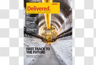 DHL EXPRESS Logistics Advertising Customer Magazine Cargo - Dhl Aviation - Advertisement Transparent PNG