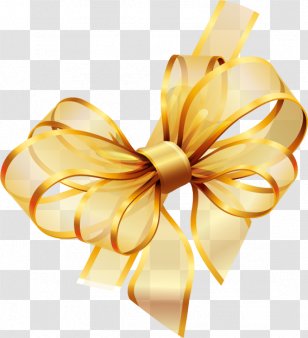 Gold - Product Design - Ribbon Transparent PNG
