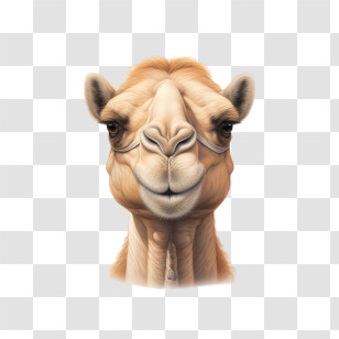 Camel - Camel Portrait Illustration Transparent PNG