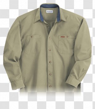 Long-sleeved T-shirt Khaki - Sleeve Transparent PNG