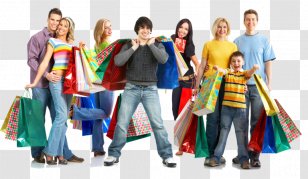 Shopping Centre Stock Photography Retail Online - Social Group - Cart Transparent PNG