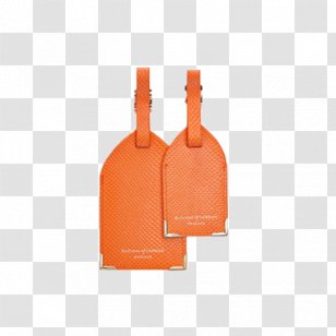Backpack Bag Tag Handbag Baggage Aspinal Of London - Orange Leather Luggage Set Transparent PNG