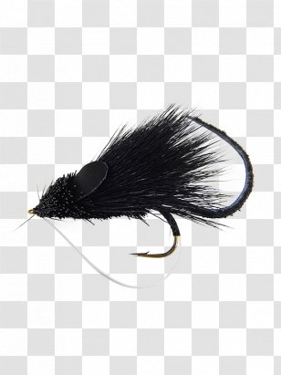 Mouse Black Rat Artificial Fly Holly Flies Color - & Transparent PNG