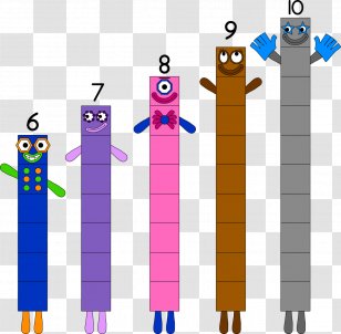 Numberblocks PNG Images, Transparent Numberblocks Images