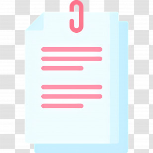 Paper - Organized Office Document Transparent PNG
