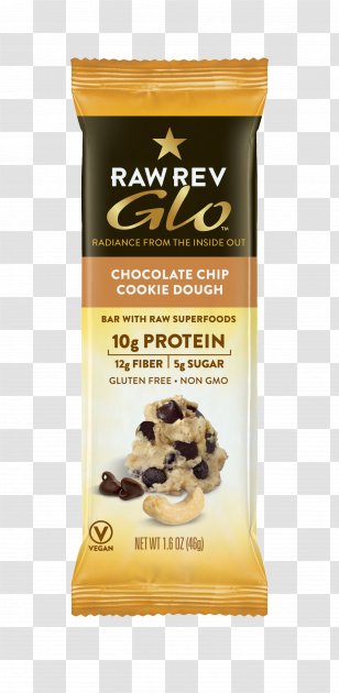 Chocolate Chip Cookie Dough Protein Bar Biscuits Transparent PNG